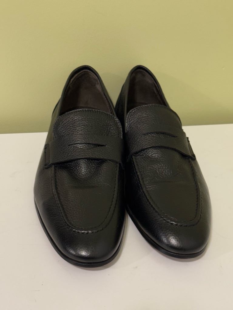 To Boot New York Black Men's Ravello Slip On Penny Loafers Size 8 H20n5